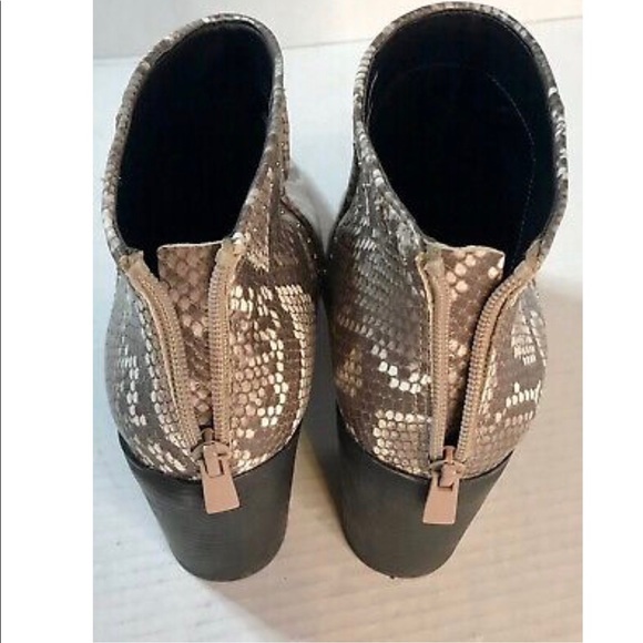 Massini Nora FAUX Snake Skin Boots - Picture 3 of 12